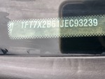 General Appearance with Frame Stamp Serial Number/VIN Photo