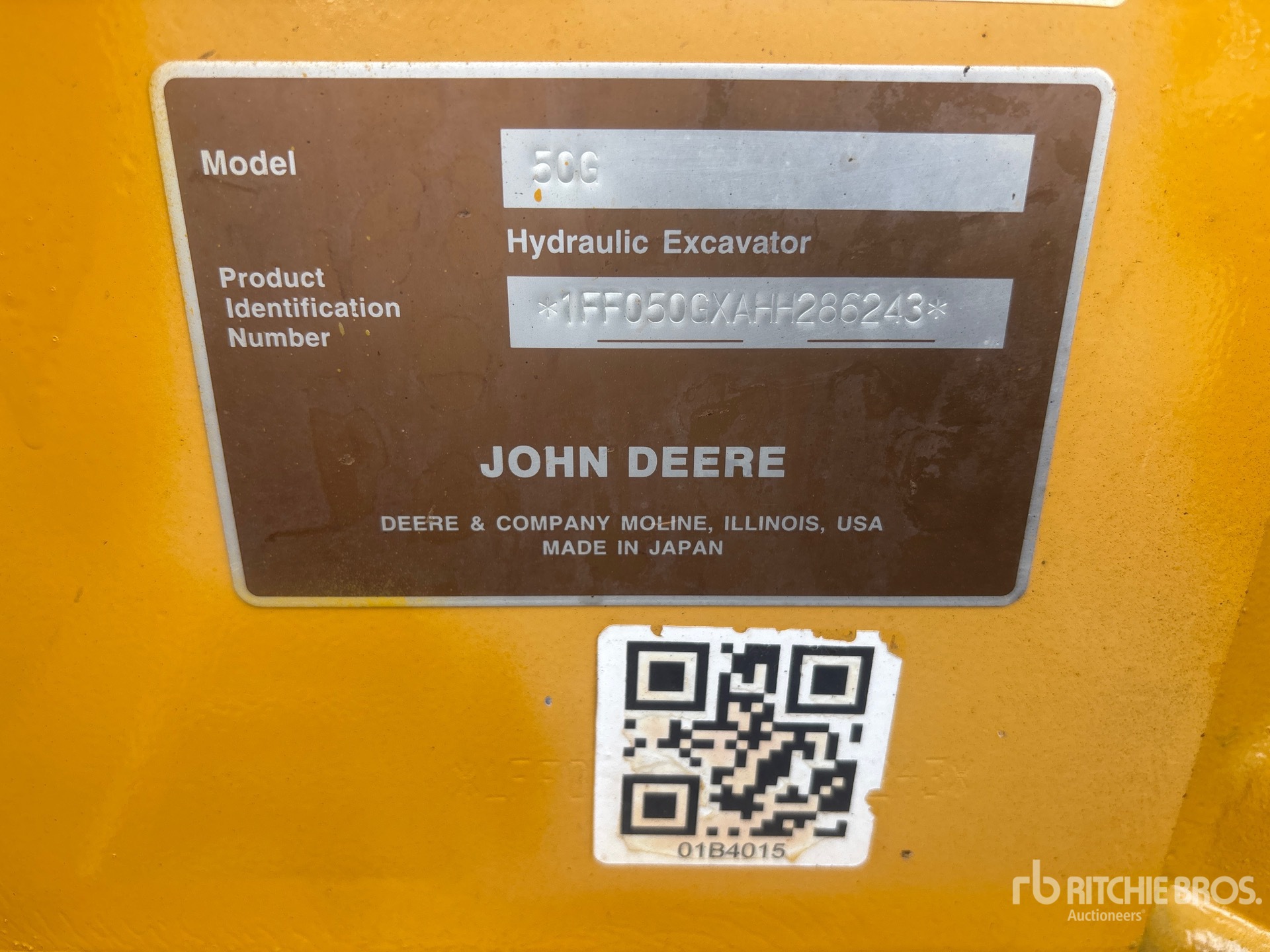 2017 John Deere 50G