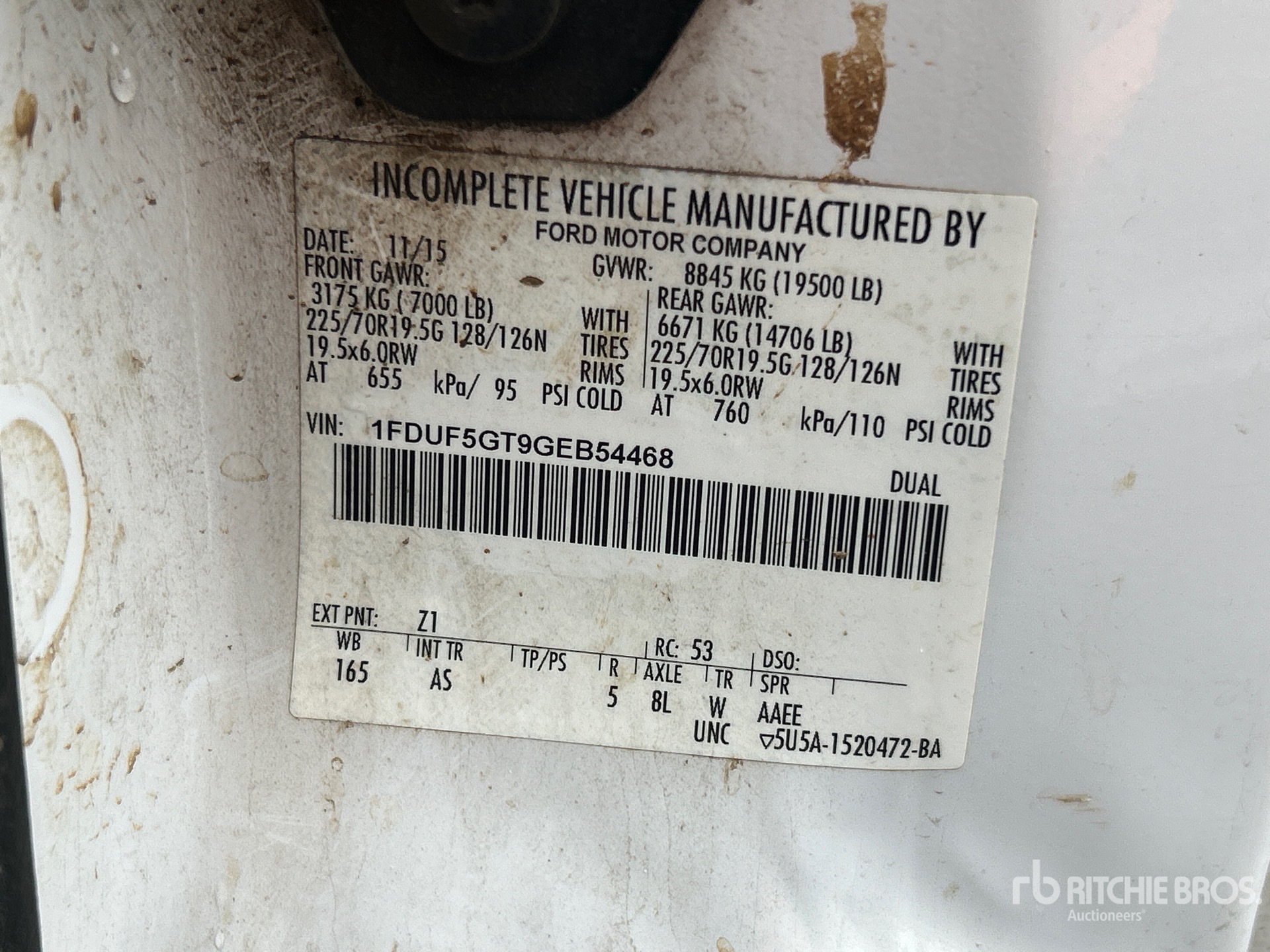 2016 Ford F-550