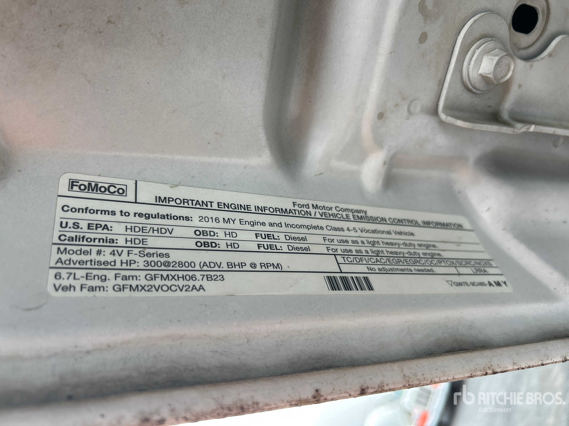 2016 Ford F-550
