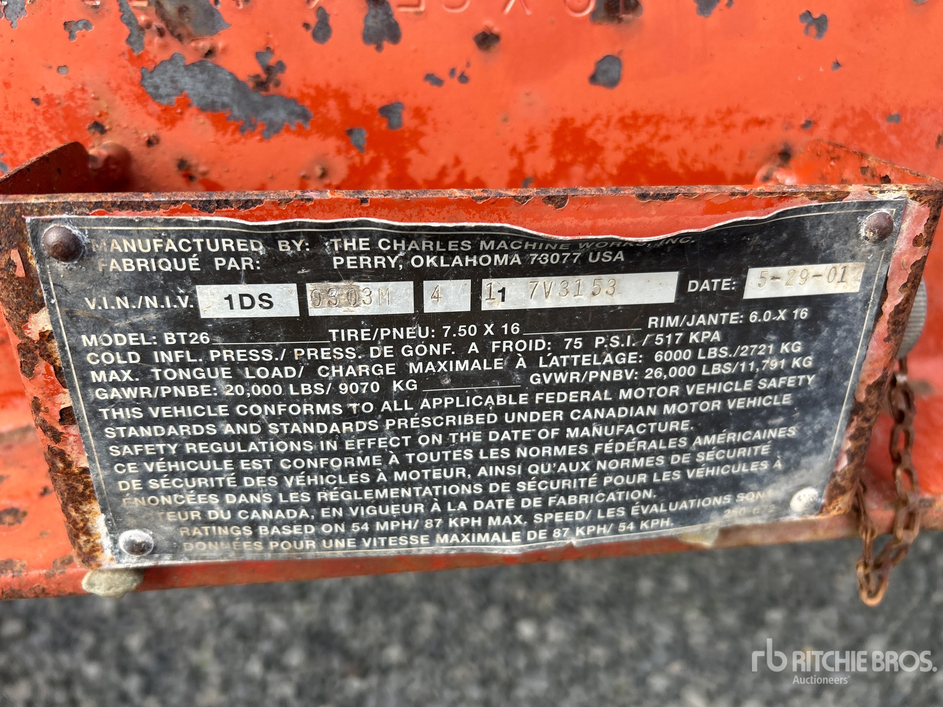 2001 Ditch Witch 1DS