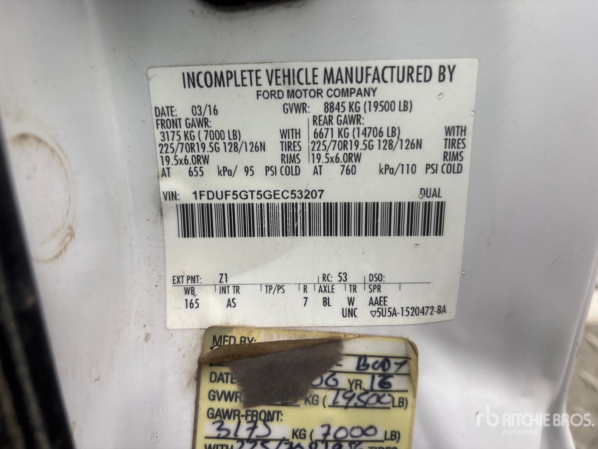2016 Ford F-550