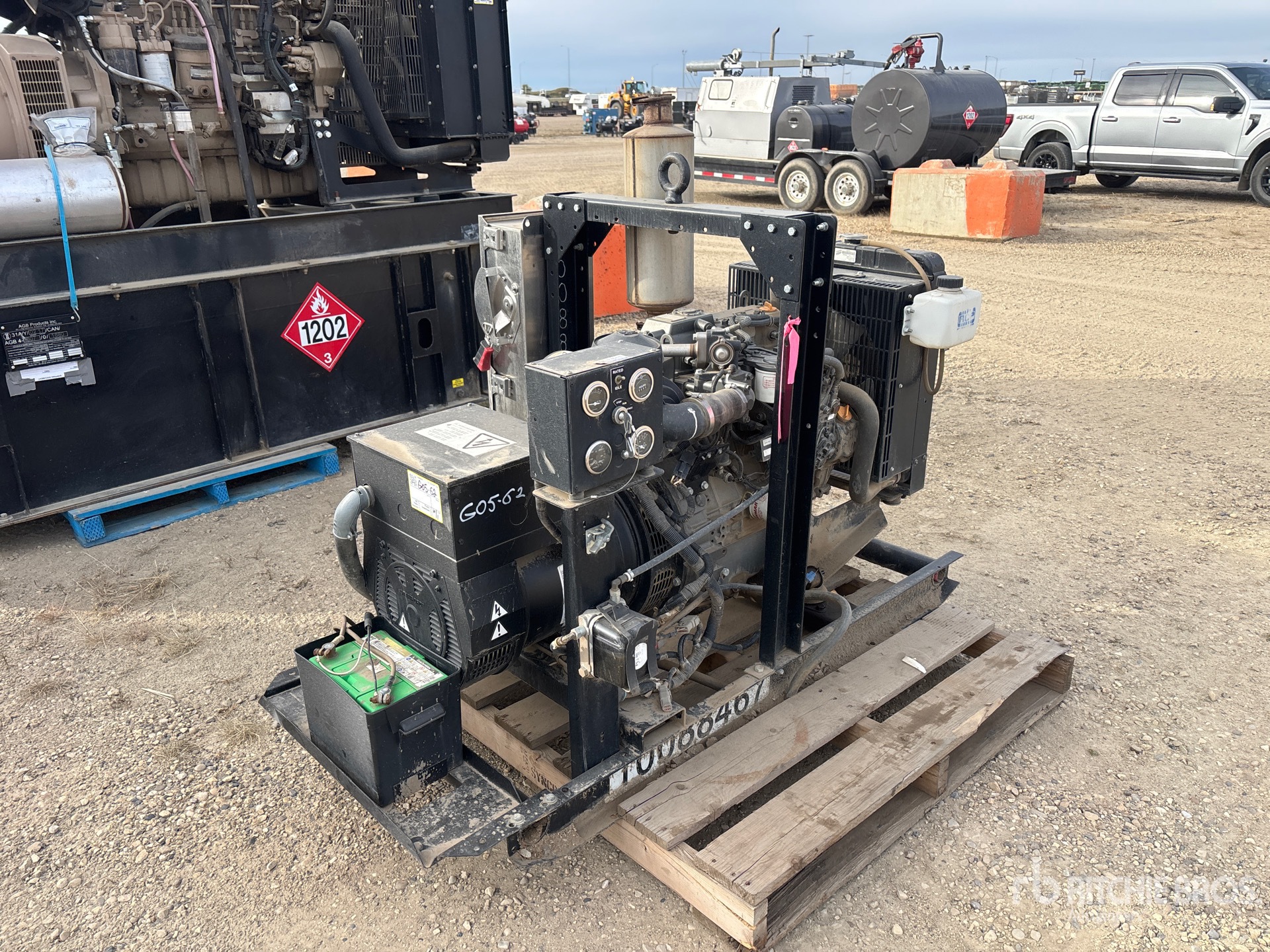 Yanmar 30 KW SKID-MOUNTED (INOPERABLE)