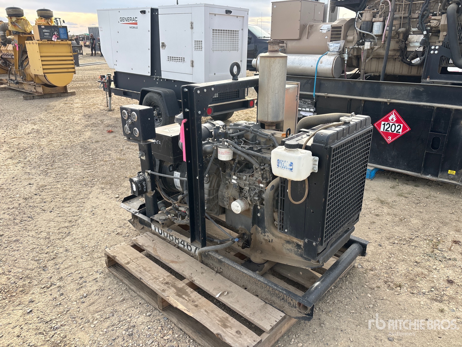 Yanmar 30 KW SKID-MOUNTED (INOPERABLE)