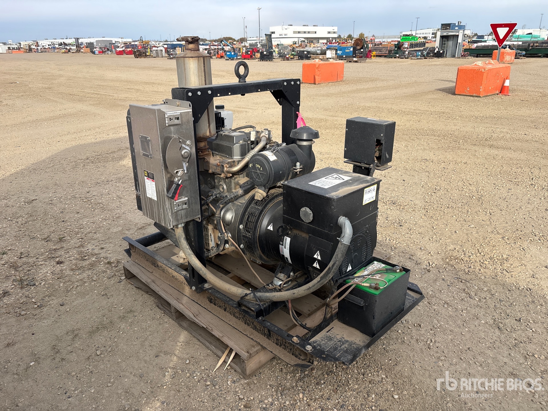 Yanmar 30 KW SKID-MOUNTED (INOPERABLE)