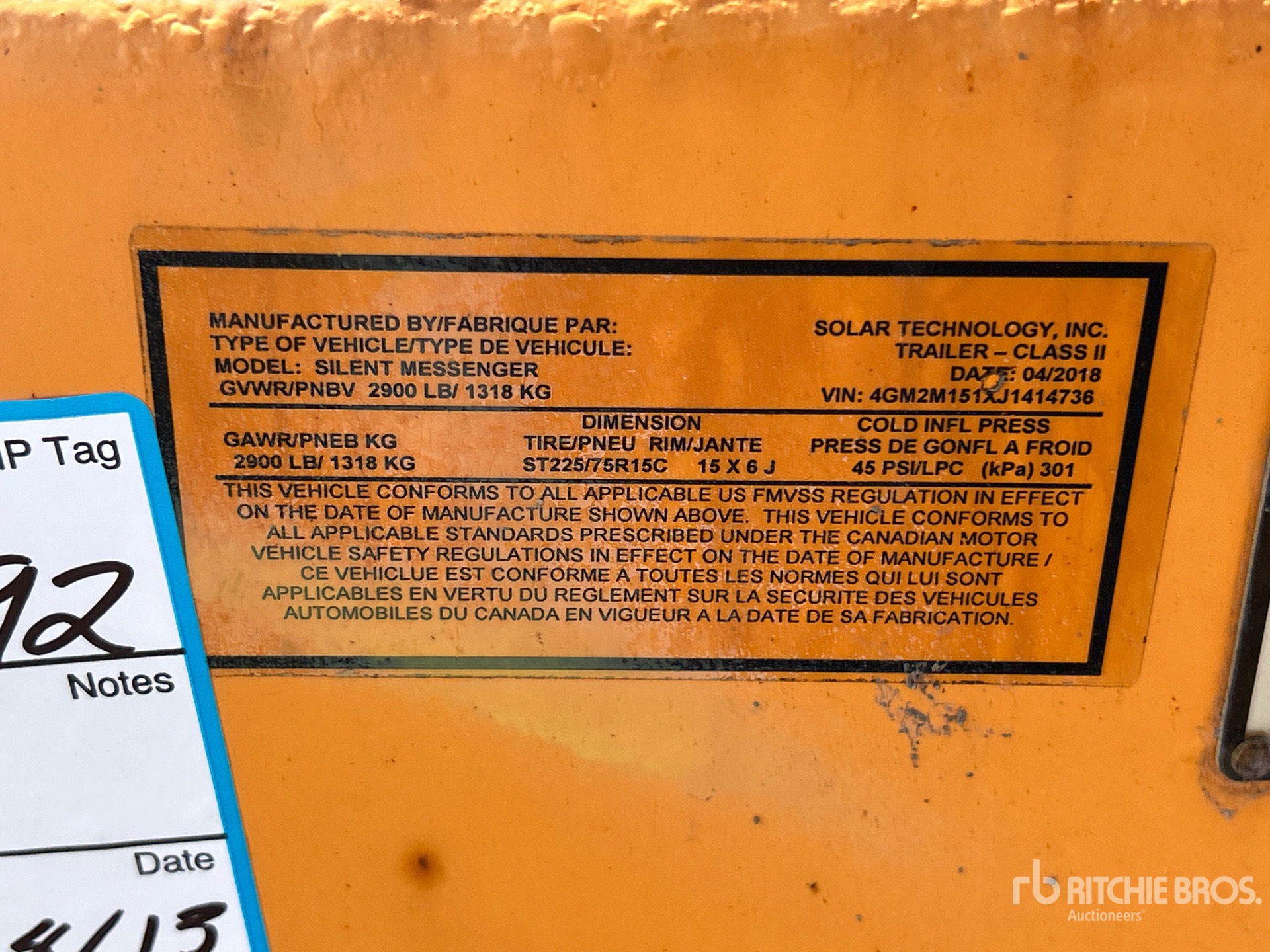 2018 Solar Tech SM-MB-1548