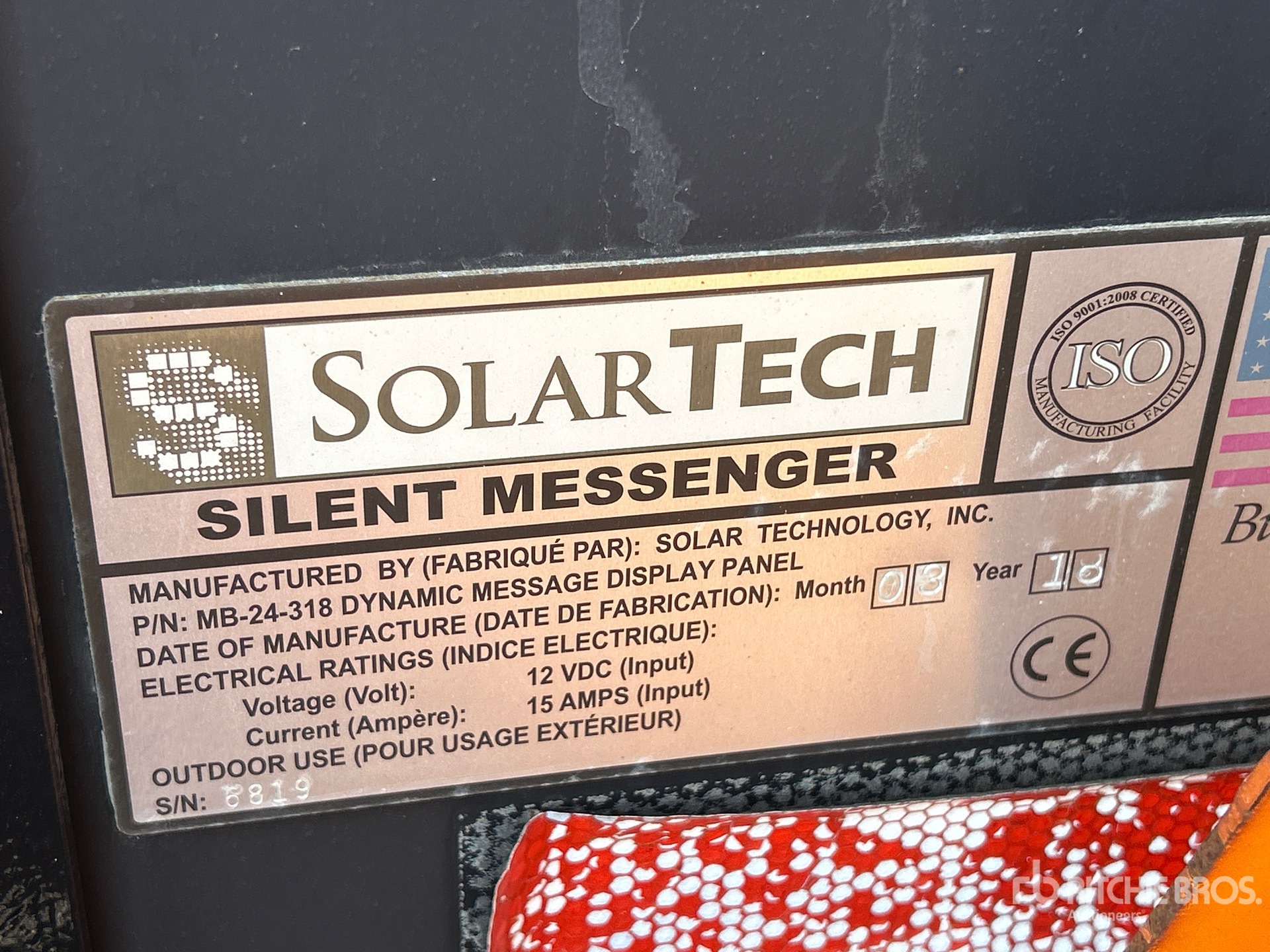 2018 Solar Tech SM-MB-1548
