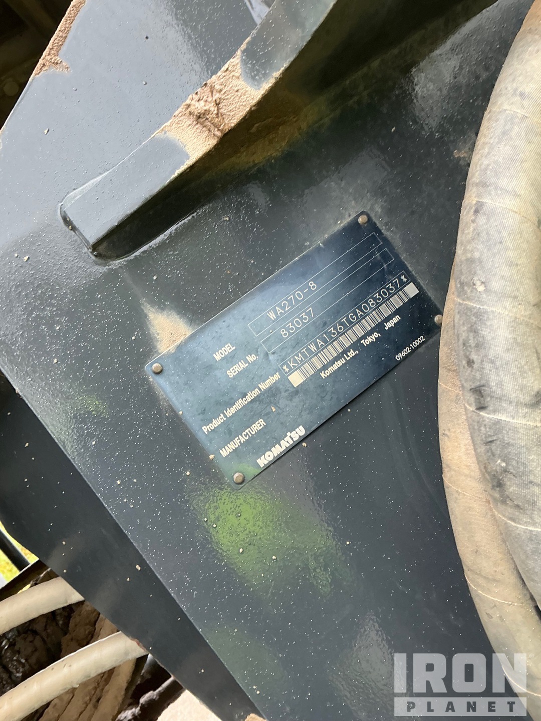 2017 Komatsu WA270-8