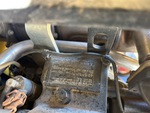 Engine with Emission Label