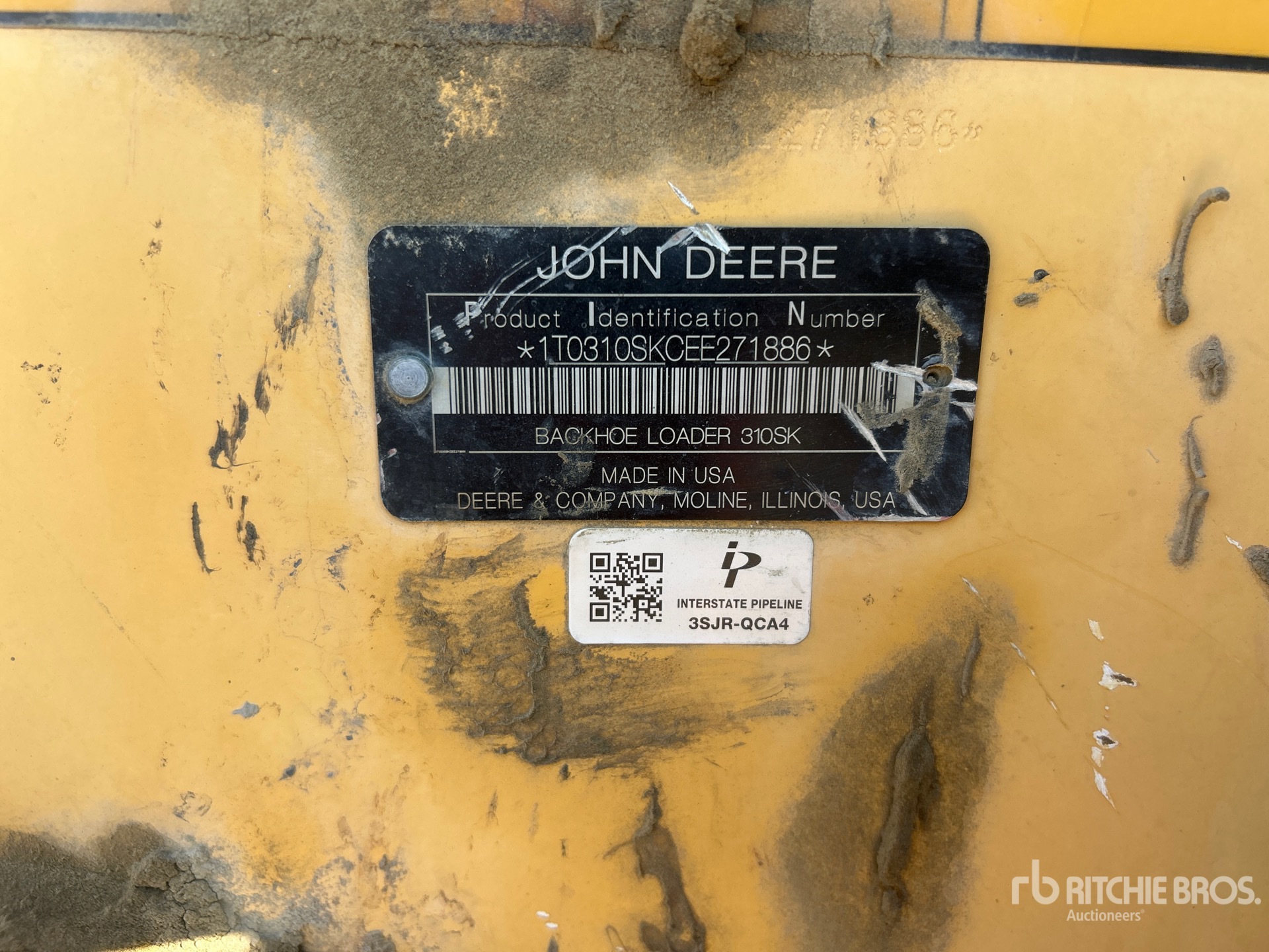 2015 John Deere 310SK