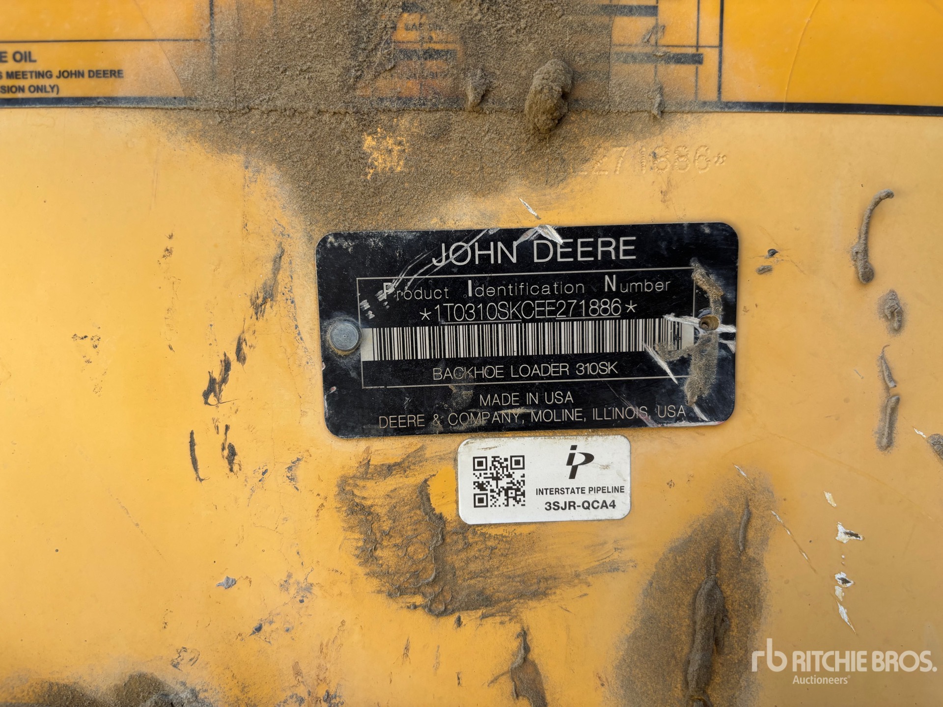2015 John Deere 310SK