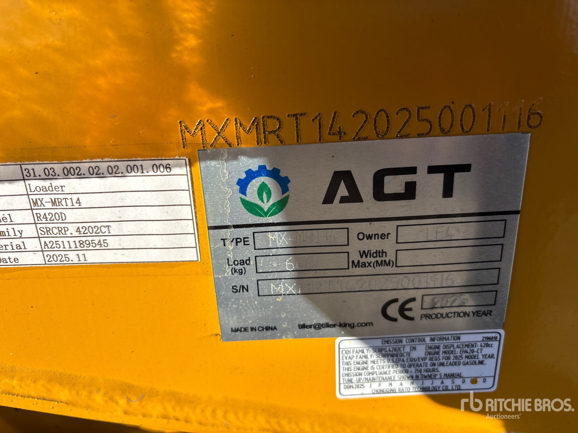 2025 AGT MX-MRT14