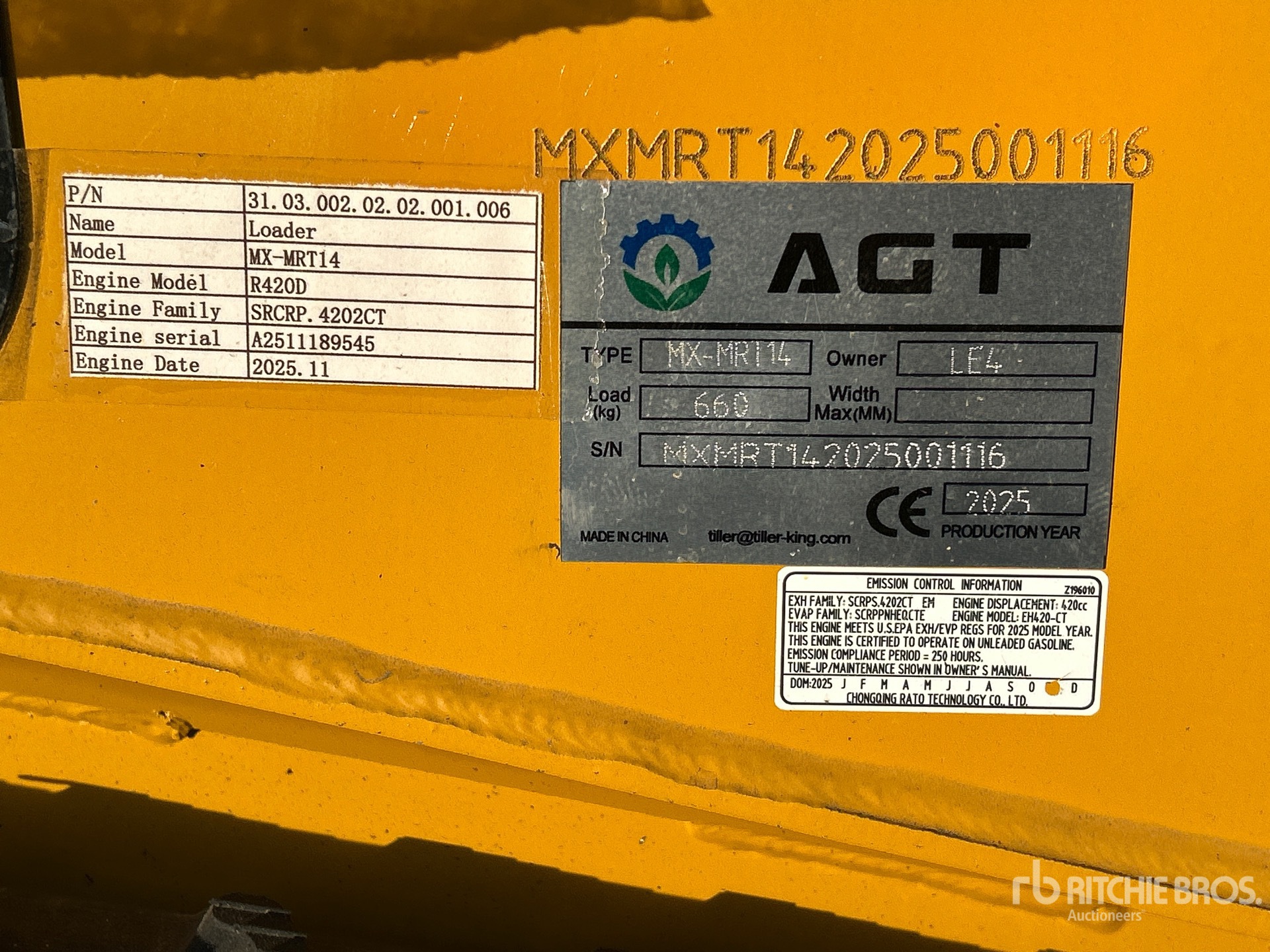 2025 AGT MX-MRT14