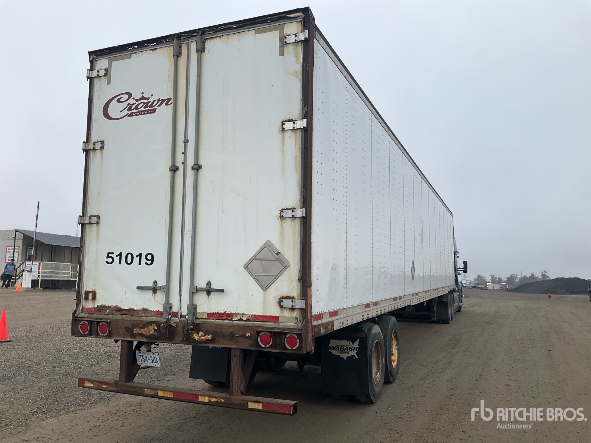 2007 Wabash 53 ft x 102 in T/A