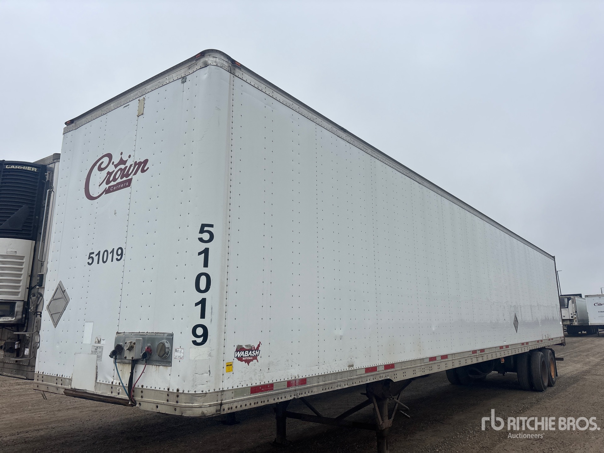 2007 Wabash 53 ft x 102 in T/A