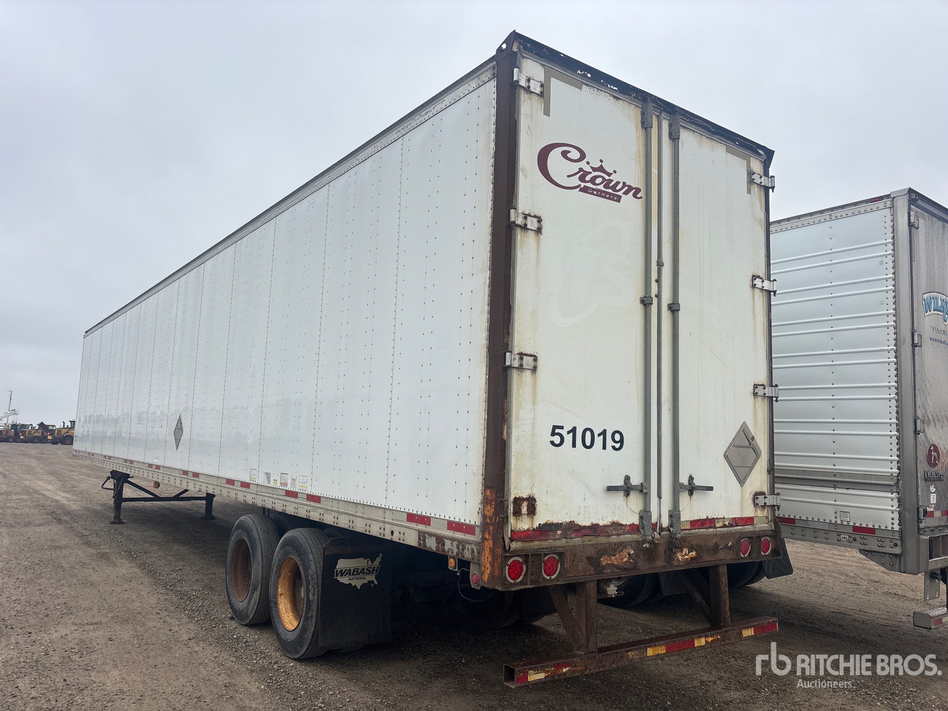 2007 Wabash 53 ft x 102 in T/A