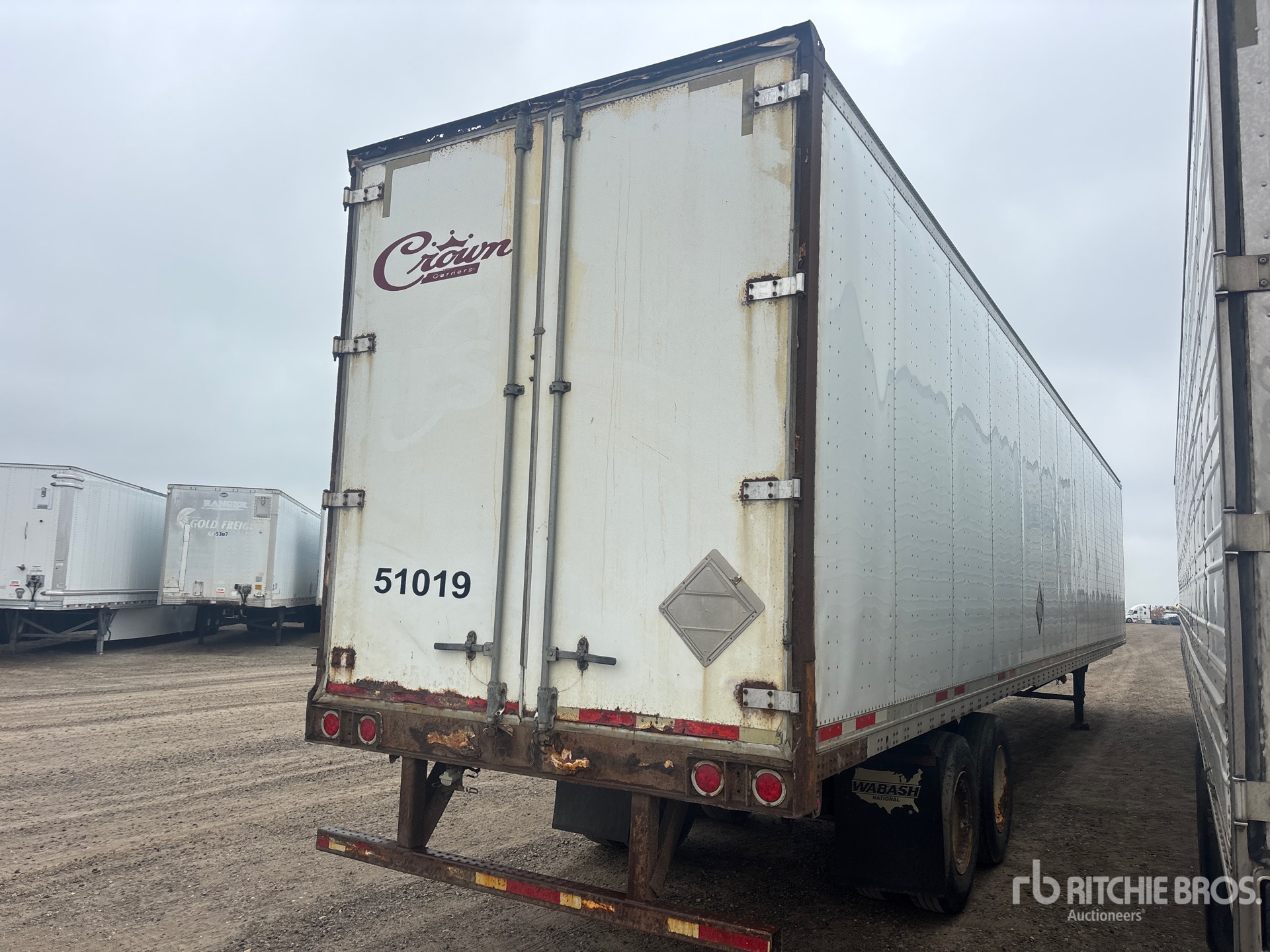 2007 Wabash 53 ft x 102 in T/A