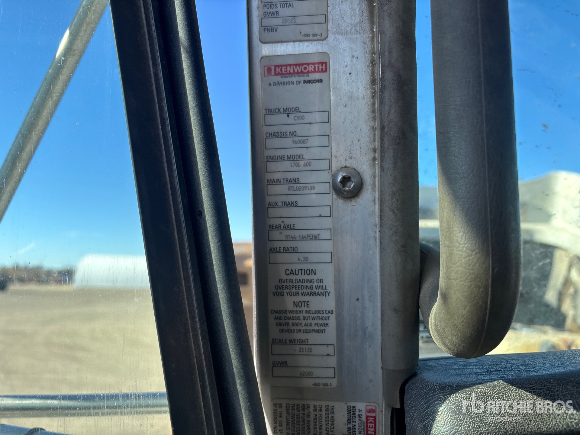 2013 Kenworth C500