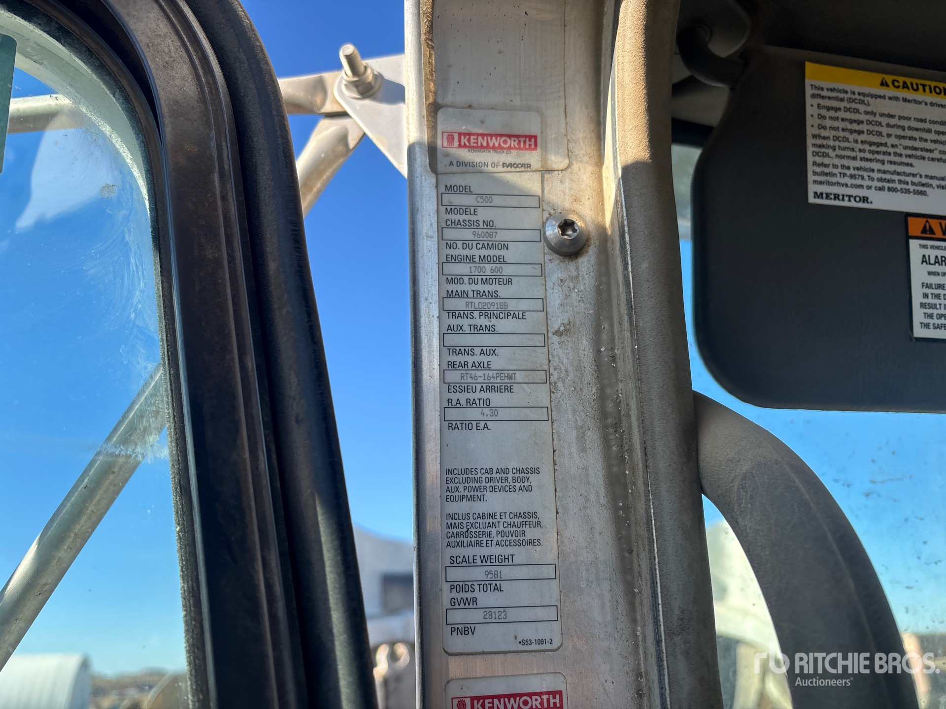2013 Kenworth C500