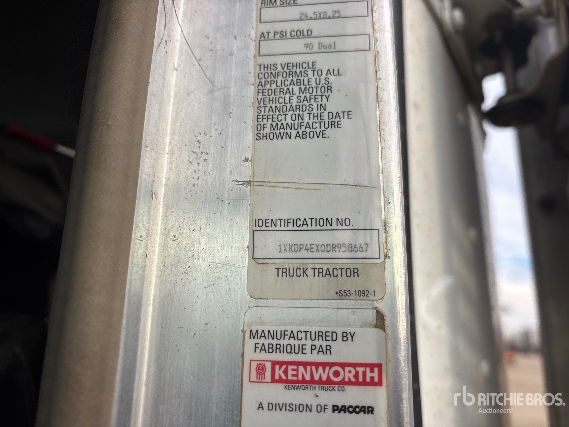 2013 Kenworth T800