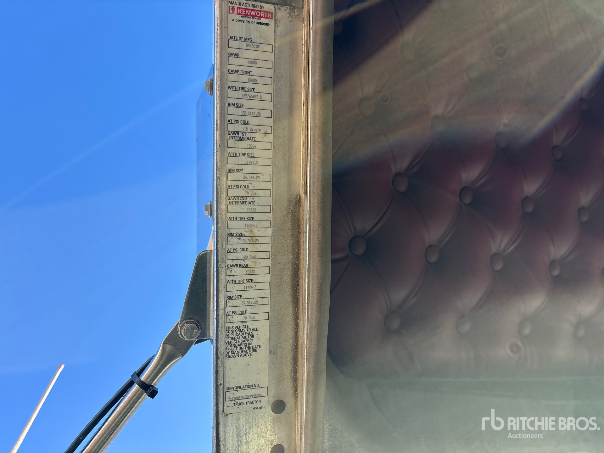 2019 Kenworth T800