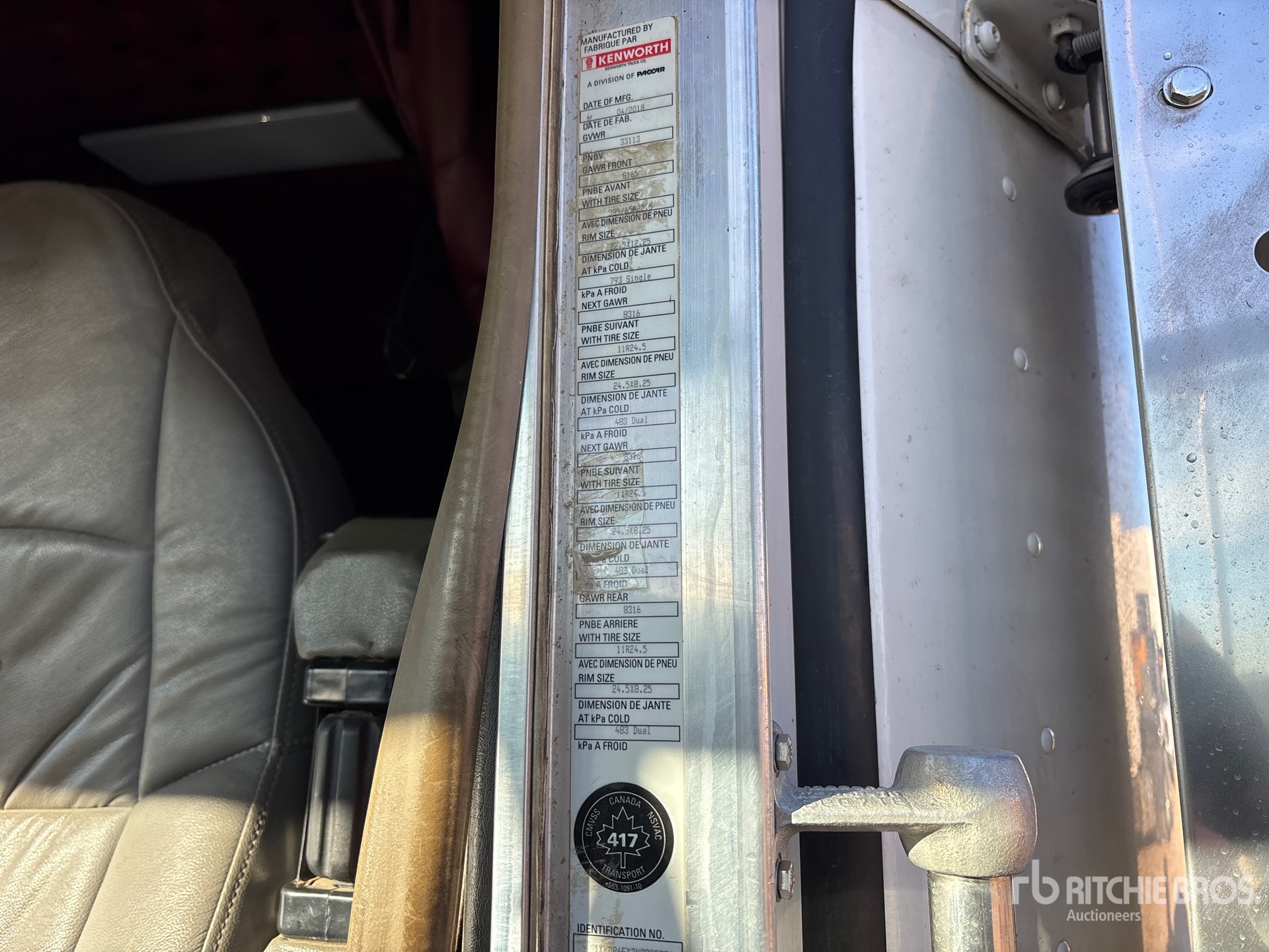 2019 Kenworth T800