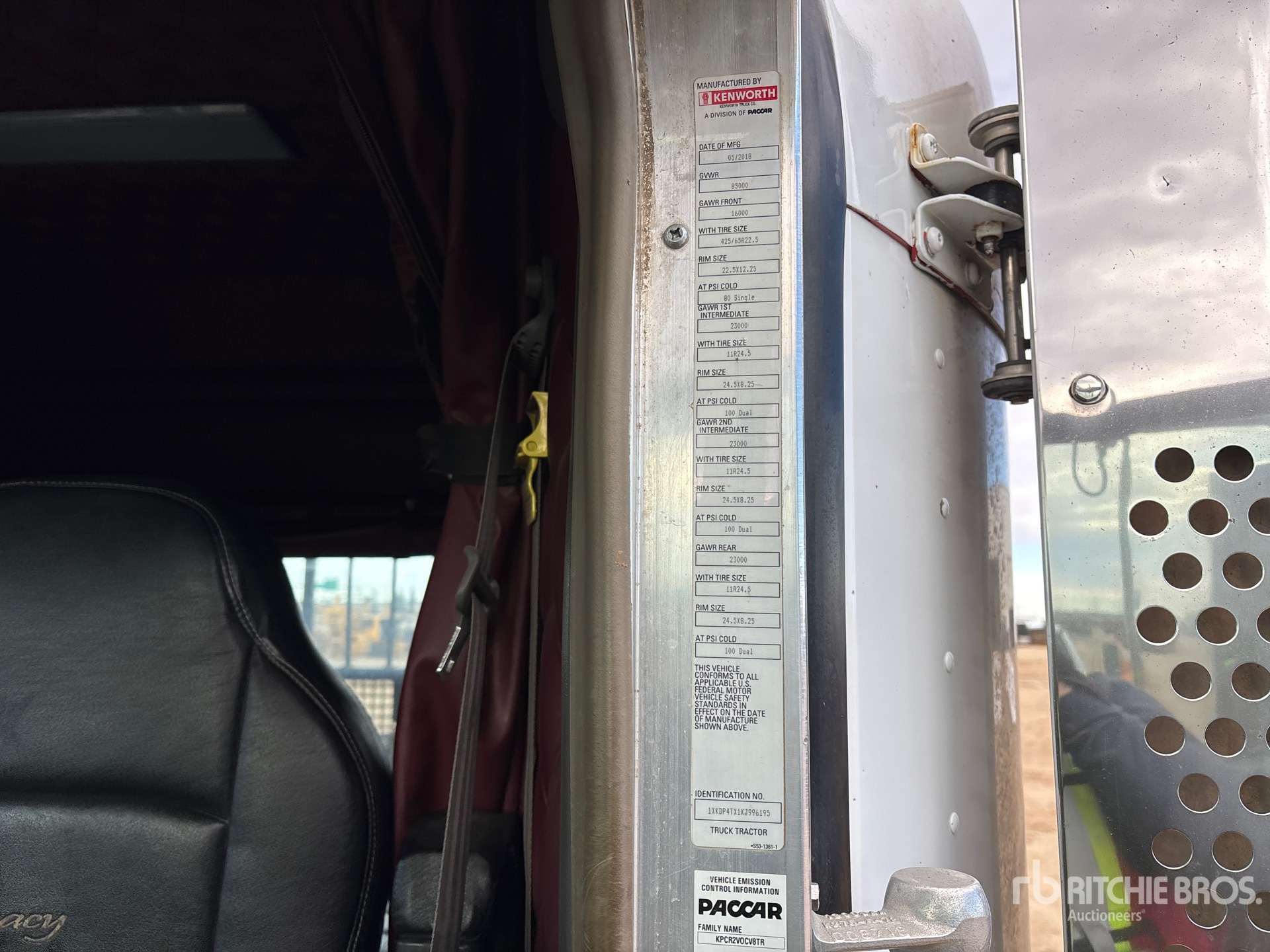 2019 Kenworth T800
