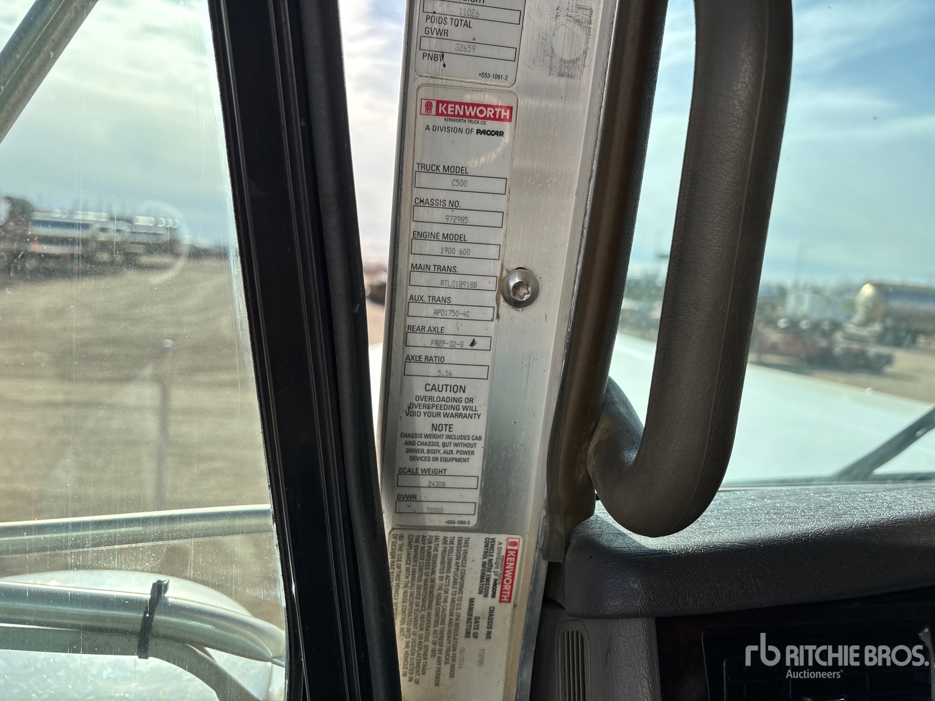 2015 Kenworth C500