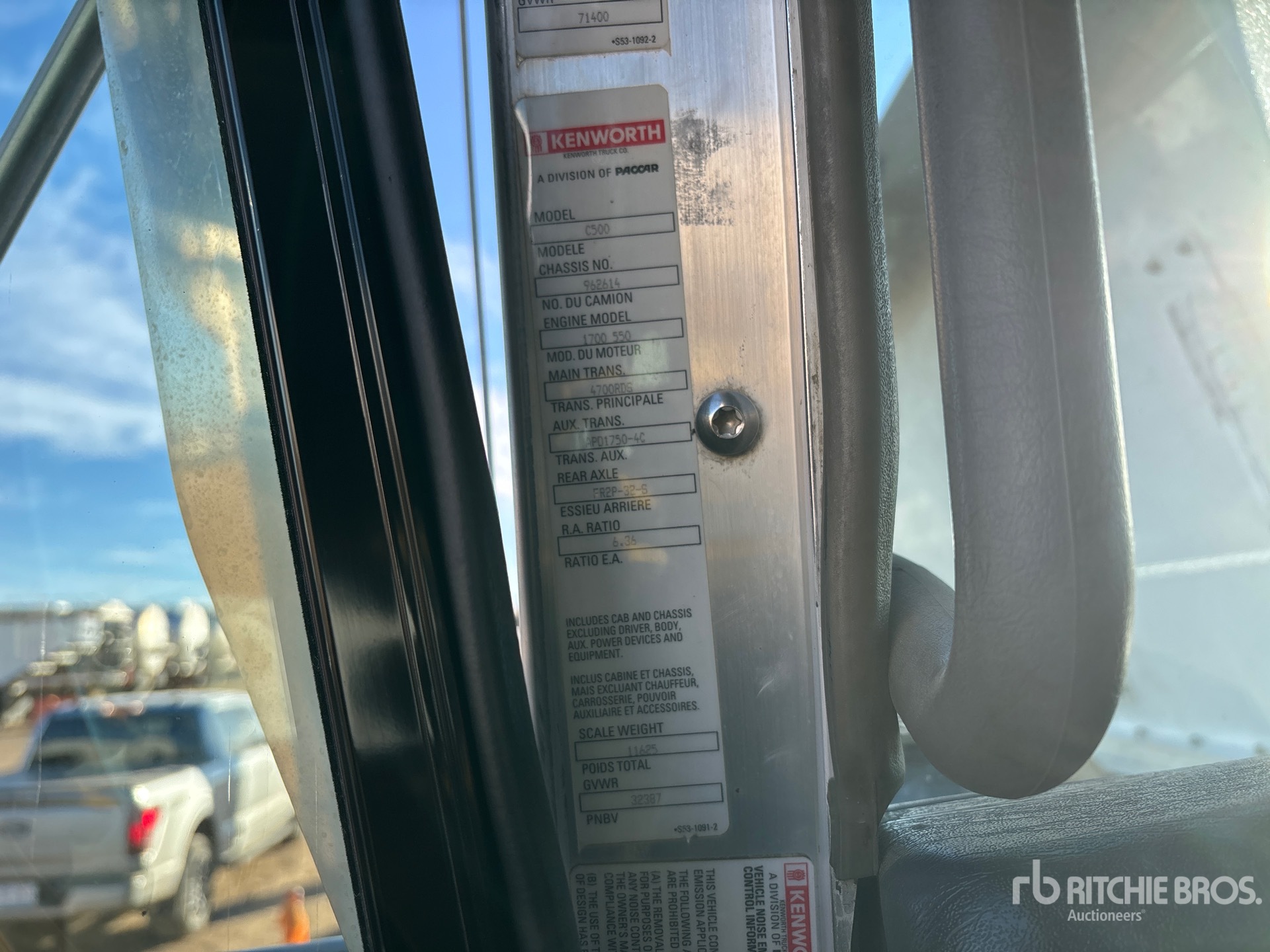 2013 Kenworth C500