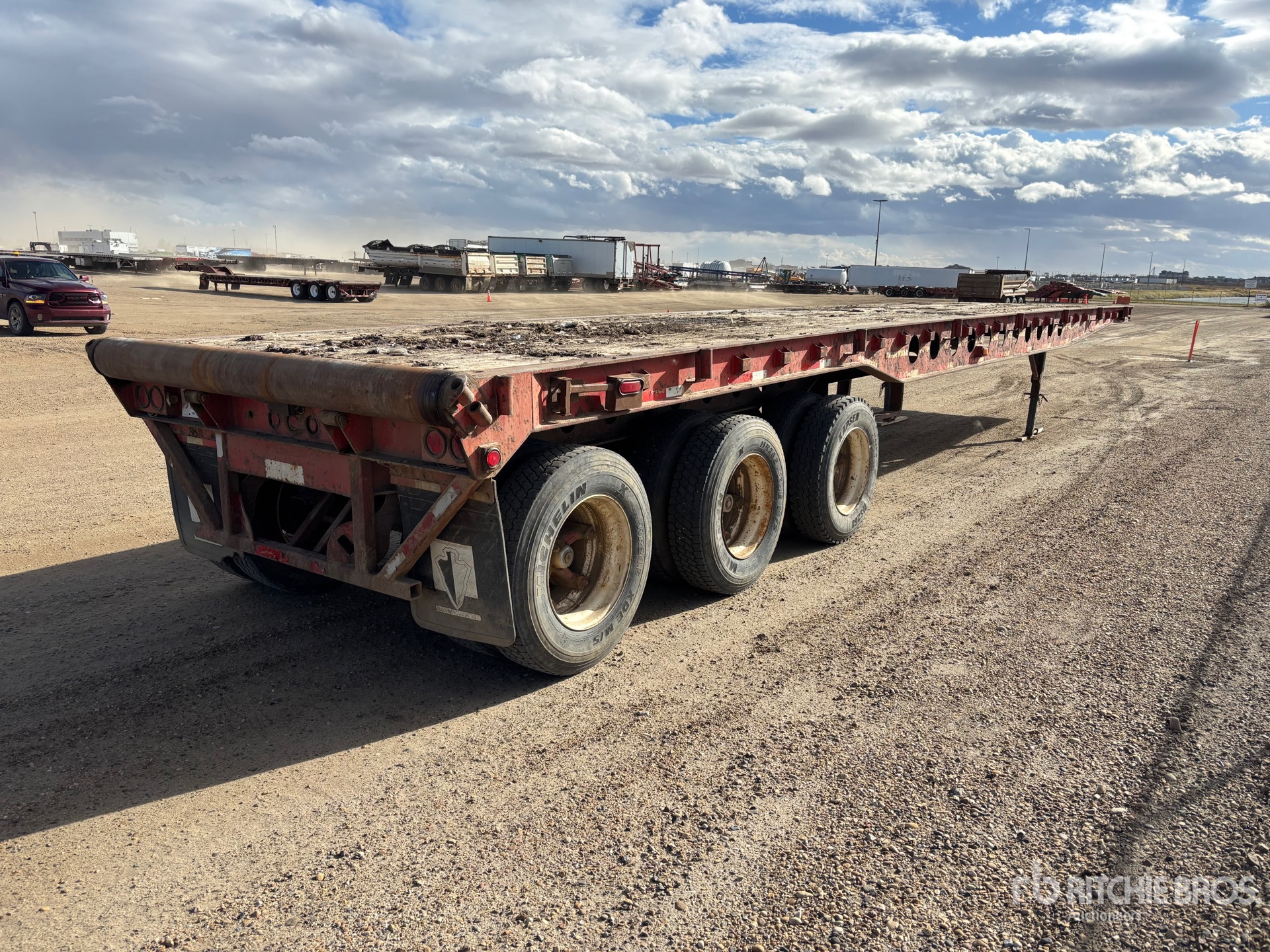 1997 Scona 50 FT TRI/A FLATBED