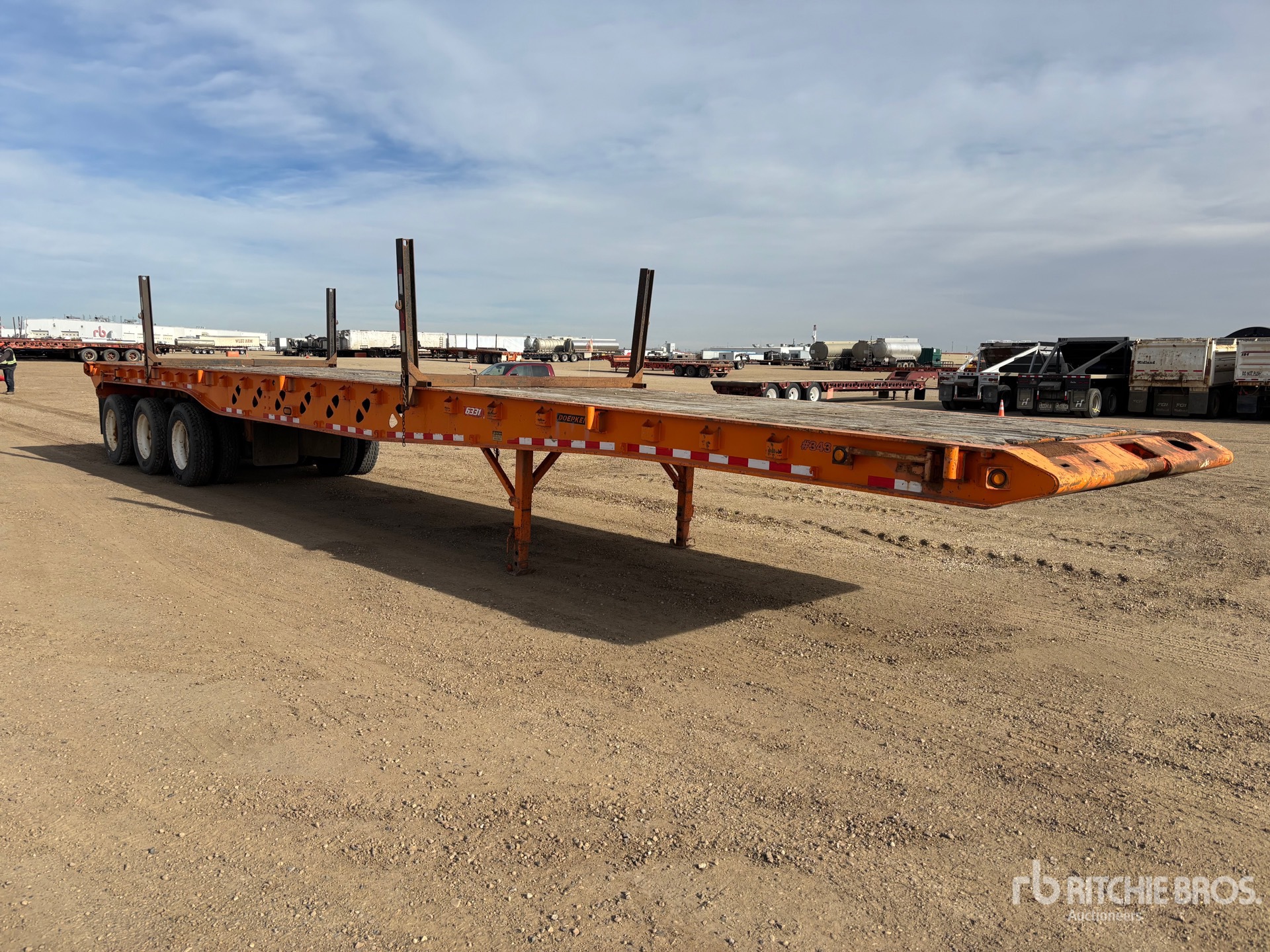 2006 Doepker 48 FT TRI/A FLATBED