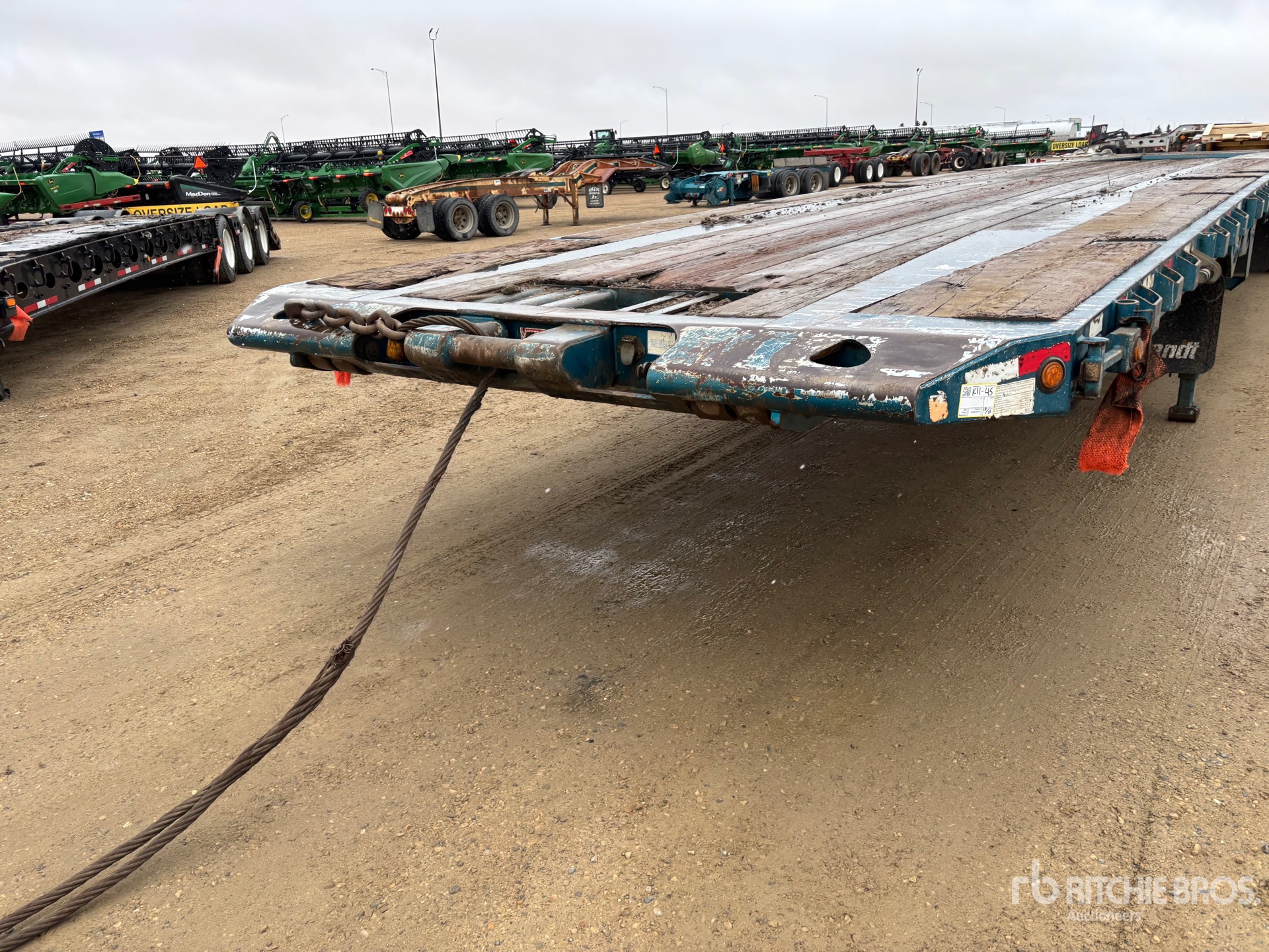 2018 Doepker 53 FT 24-WHEEL FLATBED