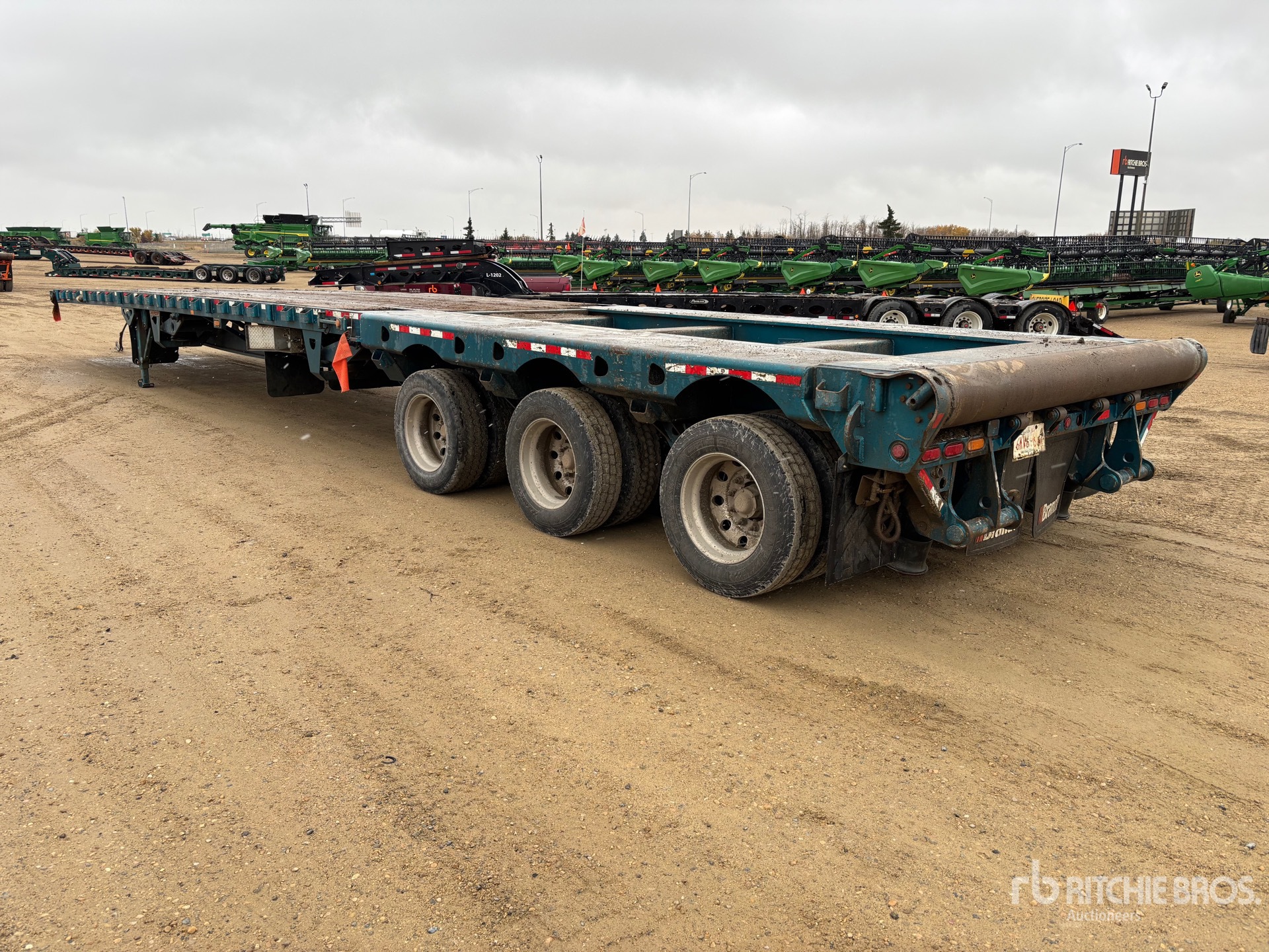 2018 Doepker 53 FT 24-WHEEL FLATBED