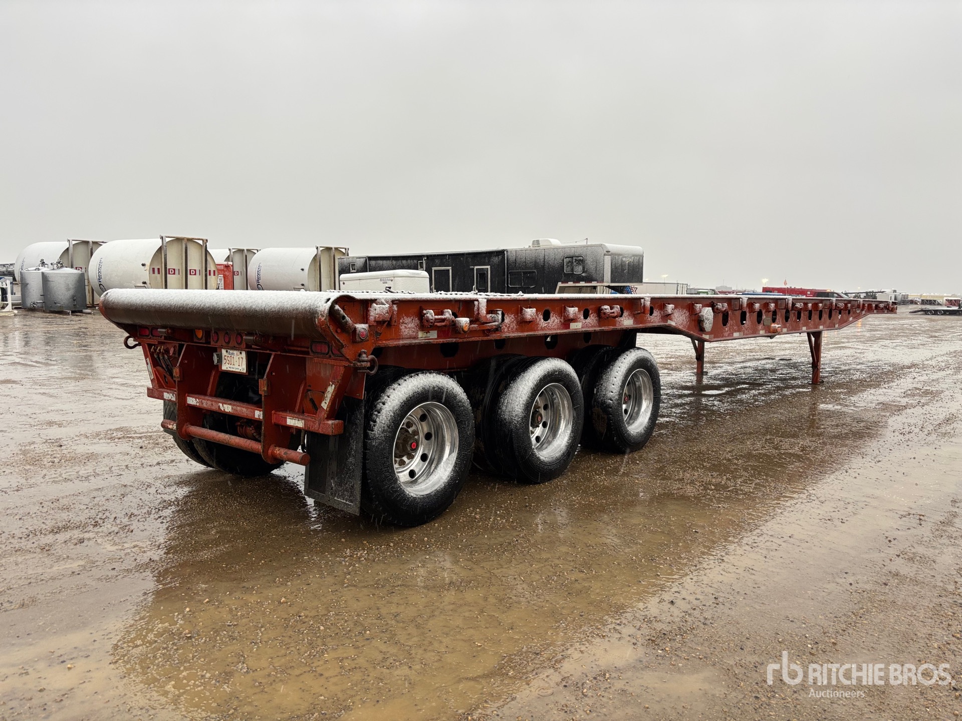 2014 Stellar 53 FT TRI/A FLATBED 45 TON