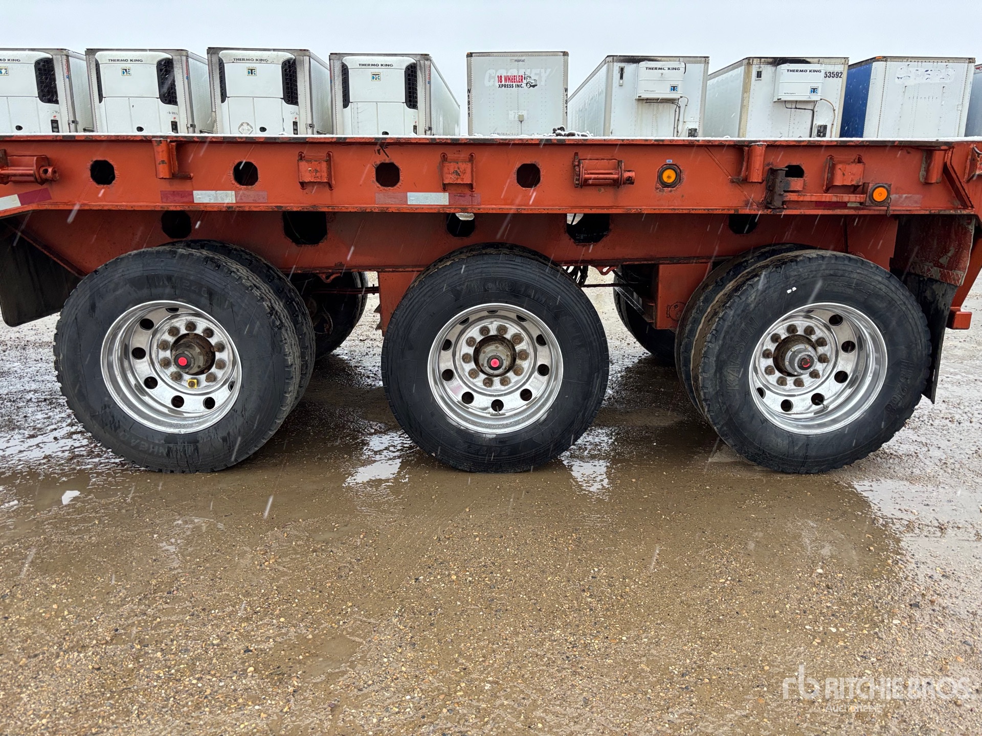 2014 Stellar 53 FT TRI/A FLATBED 45 TON