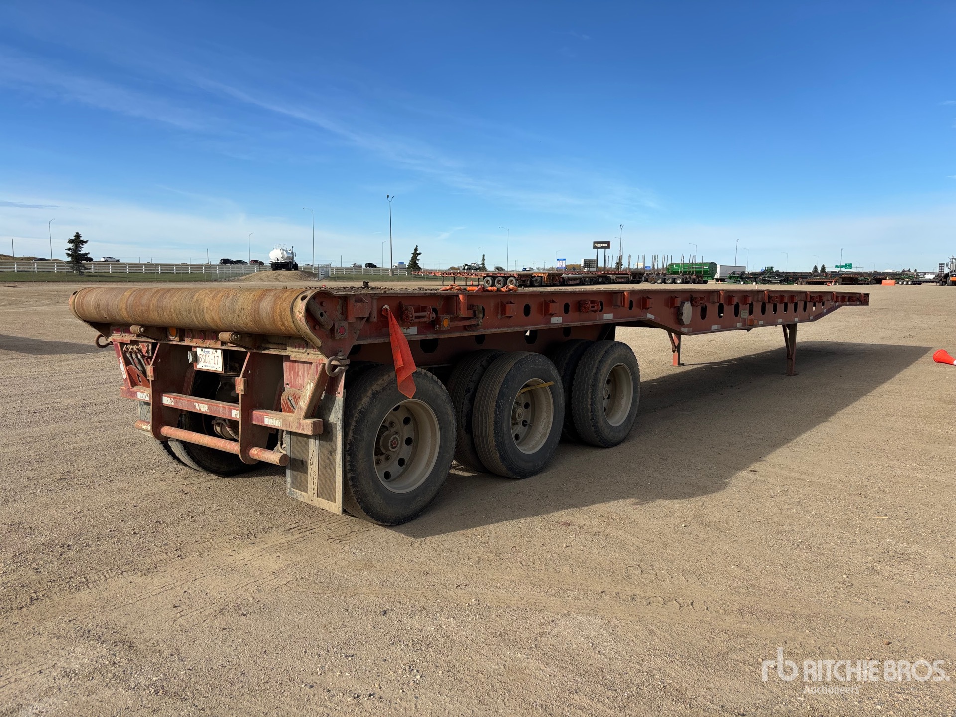 2014 Stellar 53 FT TRI/A FLATBED 45 TON