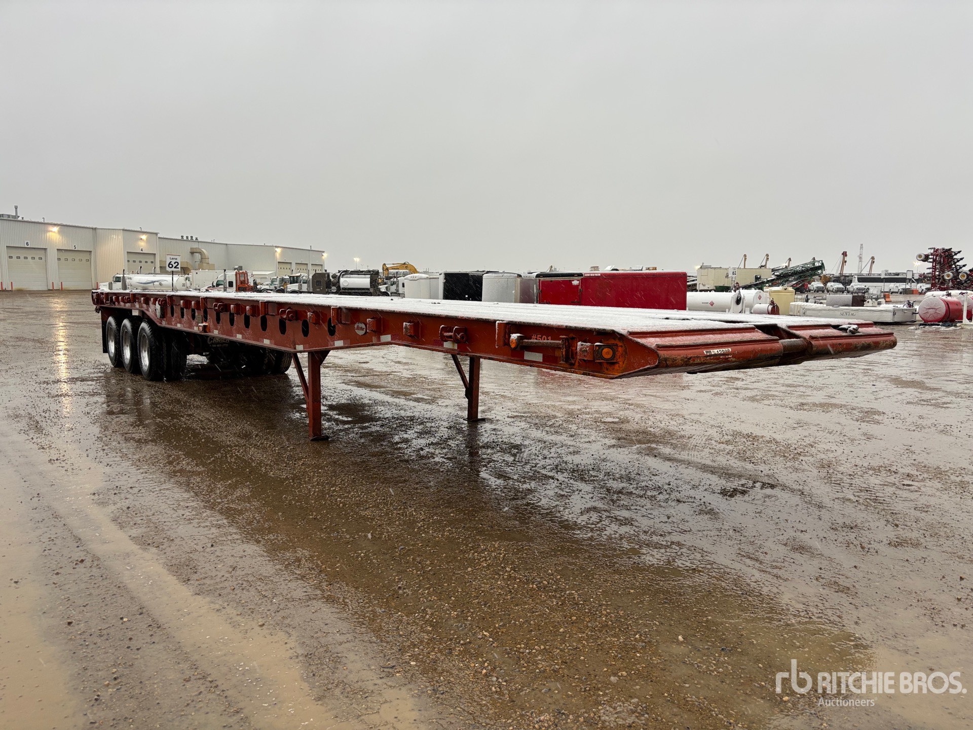 2014 Stellar 53 FT TRI/A FLATBED 45 TON