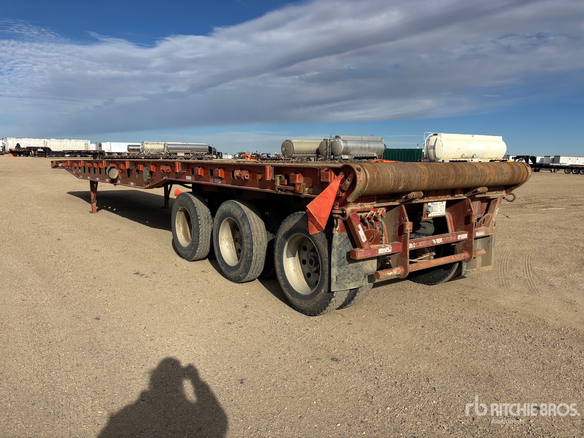2014 Stellar 53 FT TRI/A FLATBED 45 TON