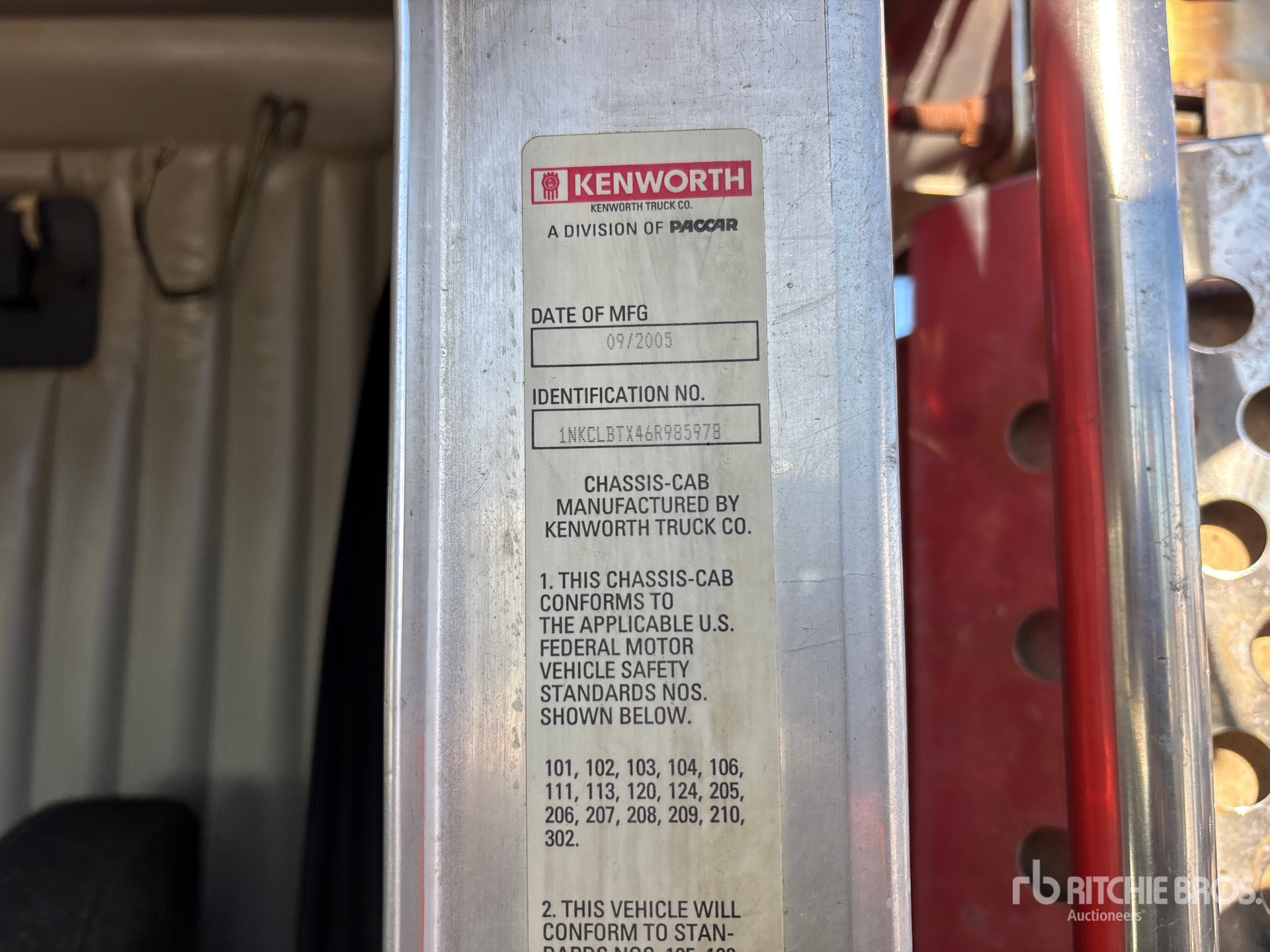 2006 Kenworth C500B