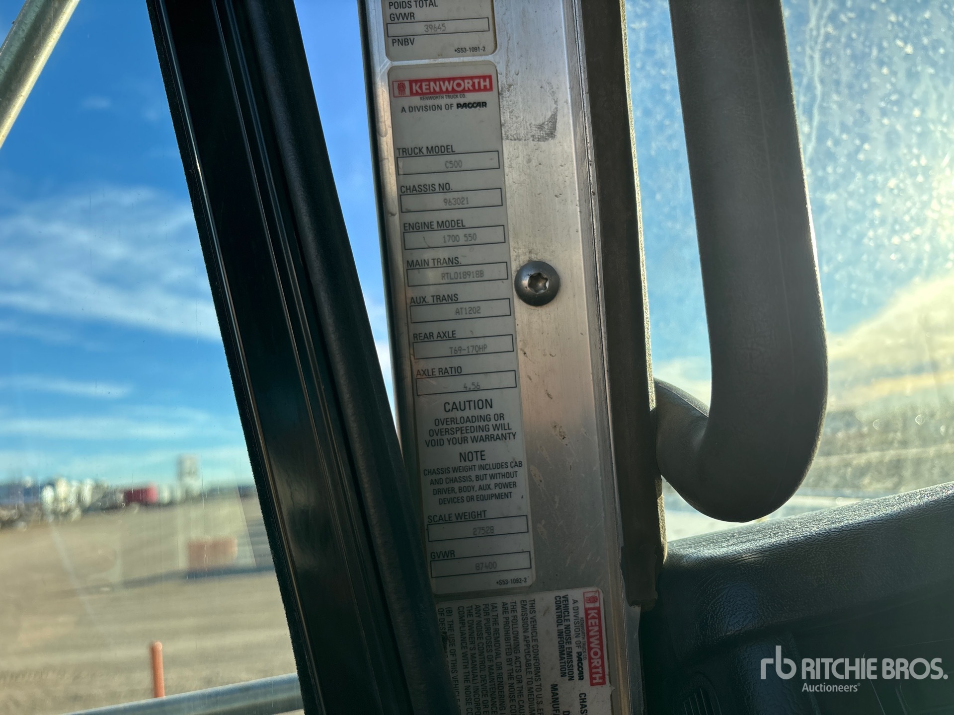 2013 Kenworth C500