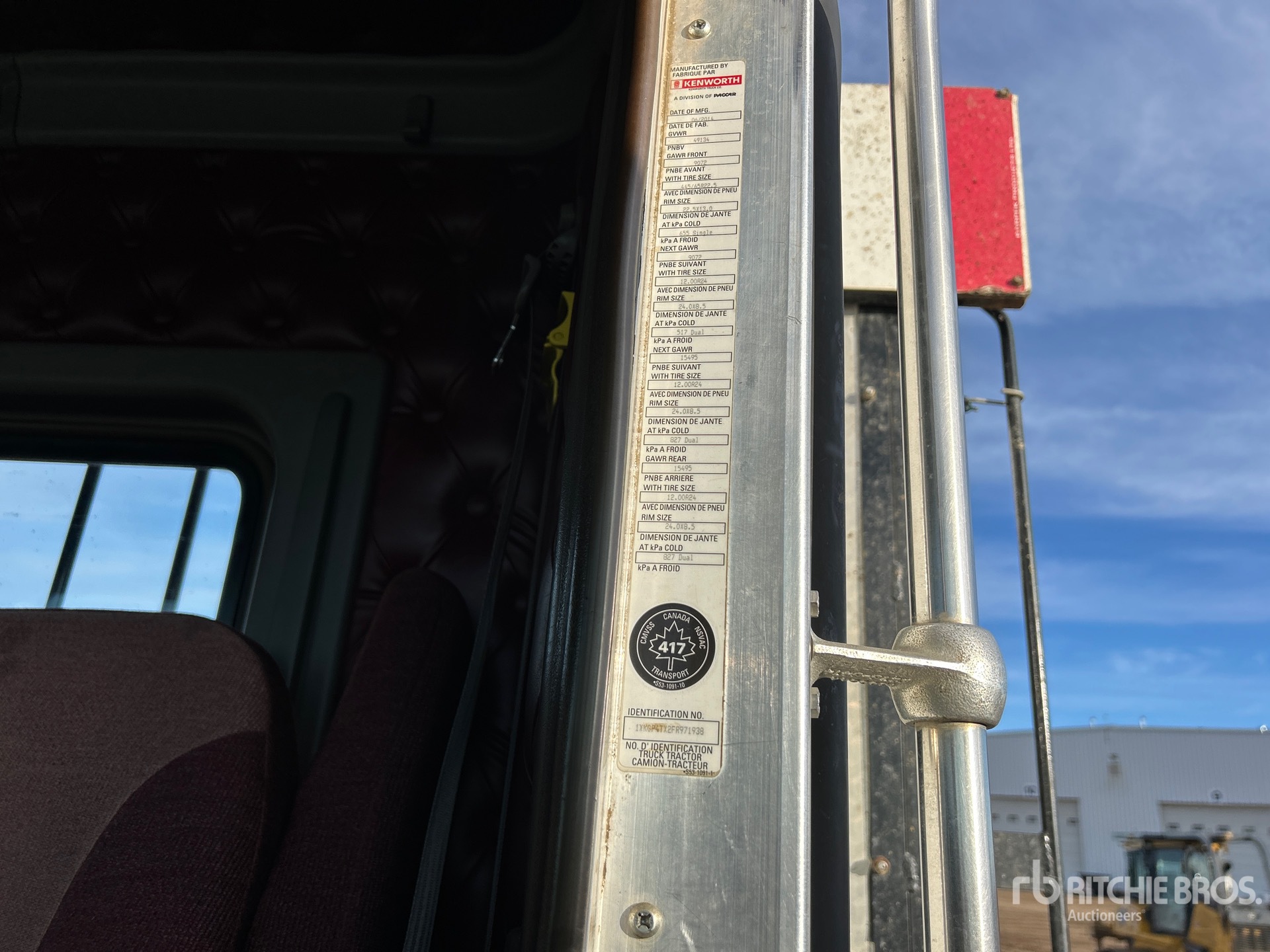 2015 Kenworth C500