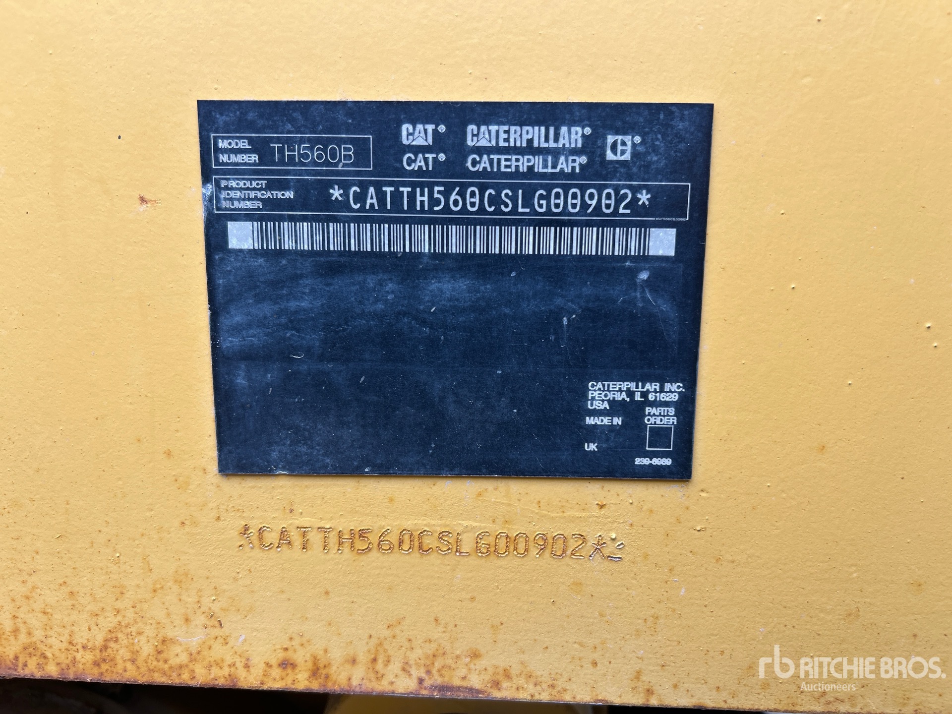2005 Caterpillar TH560B