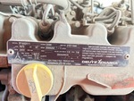 Engine with Emission Label