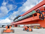 Chassis with Scala con vassoio cavi