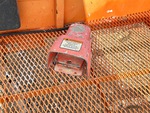 Control Station Upper with Interruttore a pedale di controllo di sicurezza