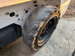 Chasis with Left Rear Tire