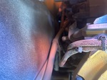 Engine with A/C Compressor