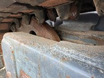 Undercarriage with Front Idler Wear