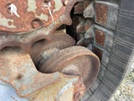 Undercarriage with Rear idler wear