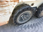 Chasis with Right Rear Tire
